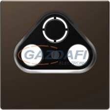 SCHNEIDER MTN4123-6052 MERTEN Antenna csatlakozó fedlap, 2+1 kimenettel, D-Life, mokka villanyszerelés