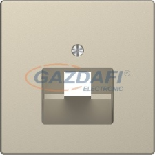 SCHNEIDER MTN4521-6033 MERTEN Fedlap, 1xRJ45 aljzathoz, D-Life, szahara villanyszerelés