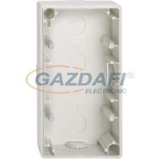 SCHNEIDER MTN512219 MERTEN Kettes kiemelődoboz, M-Smart/Artec, polárfehér villanyszerelés