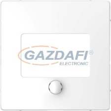 SCHNEIDER MTN5775-6035 MERTEN Fedlap, érintőképernyős termosztáthoz, D-Life, lótuszfehér villanyszerelés