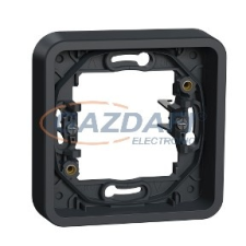 SCHNEIDER MUR34108 MUREVA Styl Egyes keret, körmökkel, antracitszürke villanyszerelés