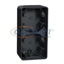 SCHNEIDER MUR37912 MUREVA Styl Kettes kiemelő doboz, függőleges, antracitszürke villanyszerelés