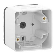 SCHNEIDER MurevaStyl kiemelődoboz 1-es vízszintes és függőleges fehér műanyag IP55 Schneider - MUR39911 villanyszerelés