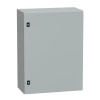 SCHNEIDER NSYCRN86300P Elosztószekrény teli ajtóval és szerelőlappal 800x600x300 Spacial acél Szürke (RAL 7035) IP66 porszórt