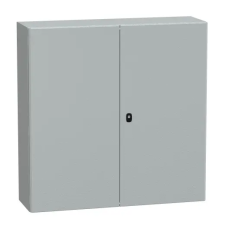SCHNEIDER NSYS3D101030DP S3D elosztószekrény H1000xW1000xD300 szerelőlappal kétajtós villanyszerelés