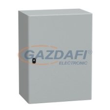 SCHNEIDER NSYS3D8640 S3D elosztószekrény H800xW600xD400 teli ajtóval villanyszerelés