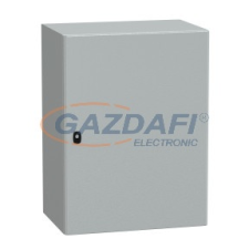 SCHNEIDER NSYS3D8640P S3D elosztószekrény H800xW600xD400 szerelőlappal villanyszerelés