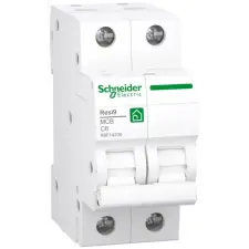 SCHNEIDER R9F14210 RESI9 kismegszakító, 2P, C, 10A villanyszerelés