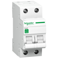 SCHNEIDER R9F14216 RESI9 2P C 16A kismegszakító villanyszerelés