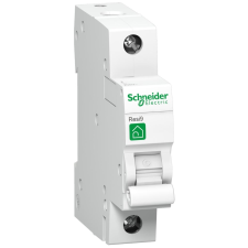 SCHNEIDER RESI9 kismegszakító 1P C 6A (R9F14106) (Schneider R9F14106) villanyszerelés