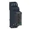 SCHNEIDER RM22TR33 Zelio Control háromfázisú fázis- és feszültségfigyelő relé, be- és kikapcsolás késleltetővel, 2CO, 8A, 380…480VAC