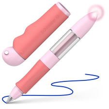 SCHNEIDER Rollertoll, írástanuló, patronos, M-es, SCHNEIDER "Base Senso", rózsaszín-piros toll