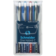 SCHNEIDER Rollertoll készlet, 0,3 mm, SCHNEIDER One Hybrid C, 4 szín (TSCOHC03K4) toll