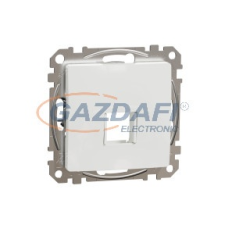 SCHNEIDER SDD111421 ÚJ SEDNA 1xRJ45 adapter, Keystone betétekhez, fehér villanyszerelés