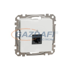 SCHNEIDER SDD111461 ÚJ SEDNA 1xRJ45 Cat6 UTP aljzat, fehér villanyszerelés