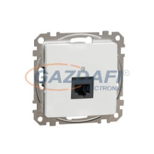 SCHNEIDER SDD111466 ÚJ SEDNA 1xRJ45 Cat6A UTP aljzat, fehér villanyszerelés