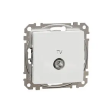 SCHNEIDER SDD111471 ÚJ SEDNA TV aljzat, végzáró, 4 dB, fehér villanyszerelés