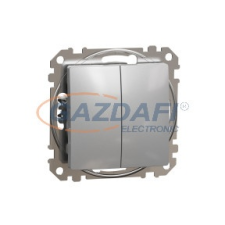 SCHNEIDER SDD113105 ÚJ SEDNA Csillárkapcsoló, rugós bekötés, 10AX, (105), alumínium villanyszerelés