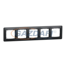 SCHNEIDER SDD314805 SEDNA DESIGN Ötös keret, univerzális, antracit villanyszerelés