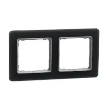 SCHNEIDER SDD362802 SEDNA ELEMENTS Kettes keret, univerzális, füstkvarc villanyszerelés
