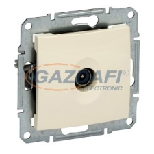 SCHNEIDER SDN3201847 SEDNA TV aljzat, átmenő, 4 dB, bézs villanyszerelés