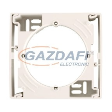 SCHNEIDER SDN6100123 SEDNA Sorolható egyes kiemelőkeret, krém villanyszerelés