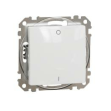 SCHNEIDER SednaÚj 102 2P kapcsoló betét adapterrel fehér süllyesztett csavaros IP20 Schneider villanyszerelés