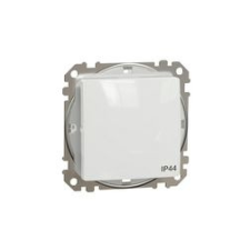 SCHNEIDER SednaÚj 107 keresztkapcsoló betét adapterrel fehér süllyesztett rugós IP44 Schneider - SDD211107 villanyszerelés