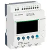 SCHNEIDER SR2B121FU LCD kijelzős, 12 I/O, relés, óra, 230VAC