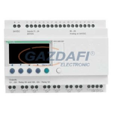 SCHNEIDER SR3B261JD 26 I/O 12VDC vezérlő modul villanyszerelés
