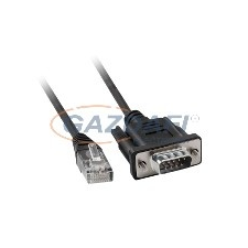 SCHNEIDER TCSMCN3M4M3S2 RS232 RJ45 &gt; SUBD9 apa csati - egyenes - modemhez villanyszerelés