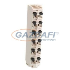 SCHNEIDER TM5ACTB1210 10 Sorkapocsblok-12pin-24Vdc fehér villanyszerelés