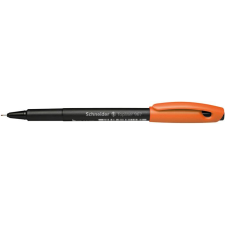 SCHNEIDER Tűfilc, 0,4 mm, schneider "topliner 967", narancssárga 196706 filctoll, marker