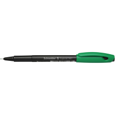 SCHNEIDER Tűfilc, 0,4 mm, schneider "topliner 967", zöld 9674 filctoll, marker