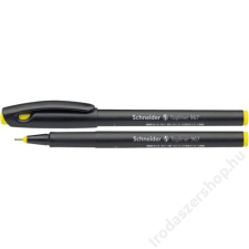 SCHNEIDER Tűfilc, 0,4 mm, SCHNEIDER Topliner 967, sárga (TSCTOP967S) filctoll, marker