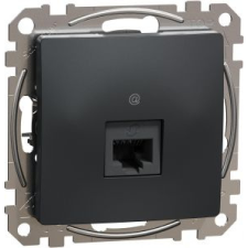 SCHNEIDER ÚJ SEDNA 1xRJ45 Cat5e UTP aljzat, antracit villanyszerelés