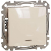 SCHNEIDER ÚJ SEDNA Egypólusú kapcsoló, EF, 10AX, bézs