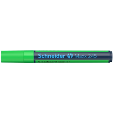 SCHNEIDER Üvegtábla marker, 1-3 mm, SCHNEIDER "Maxx 245", zöld filctoll, marker