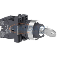 SCHNEIDER XA2EG73 Harmony Easy Series Ø22 Kulcsos választókapcsoló3 állású, 2NO villanyszerelés