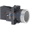 SCHNEIDER XA2EH021 Harmony Easy Series Ø22 Nyomógomb, gombafejű, fekete, 1NO