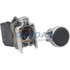 SCHNEIDER XB4BACUST02 Harmony komplett fém nyomógomb, Ø22, visszatérő, 1NO+1NC, személyre szabott villanyszerelés