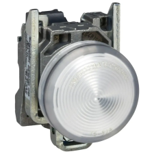 SCHNEIDER XB4BVB1EX ATEX D LED jelzőlámpa, fém, fehér, 24VAC/DC világítás