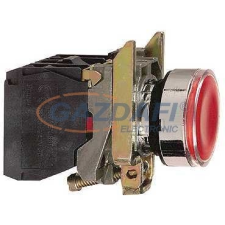 SCHNEIDER XB4BW34G5 LED-es világító nyomógomb, piros villanyszerelés