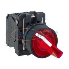 SCHNEIDER XB5AK124M5 LED-es vil.választókapcsoló, piros, 240V villanyszerelés