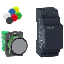 SCHNEIDER XB5RFB01 Vezeték nélküli nyomógomb kit XB5 nem programozható villanyszerelés