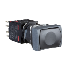 SCHNEIDER XB6-DA22B komplett nyomógomb,téglalap,fekete villanyszerelés