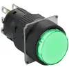 SCHNEIDER XB6EAA31P Nyomógomb kerek zöld NO IP65