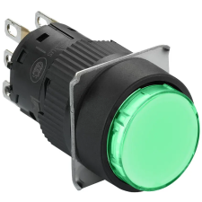 SCHNEIDER XB6EAA31P Nyomógomb kerek zöld NO IP65 villanyszerelés