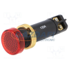 SCHNEIDER XVLA334 Komplett jelzőlámpa 24VDC LED átm:8mm piros