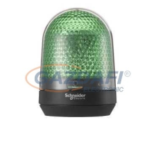 SCHNEIDER XVR3B03 Multifunkciós forgó jelzőegység, LED, 100mm, IP65, zöld, 12-24VAC/DC villanyszerelés